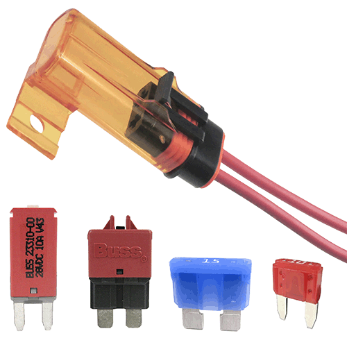 Prolec FHU002L Waterproof Fuse Holder for MINI/ATO/ATC fuses and Circuit Breakers | Genuine & Latest Product