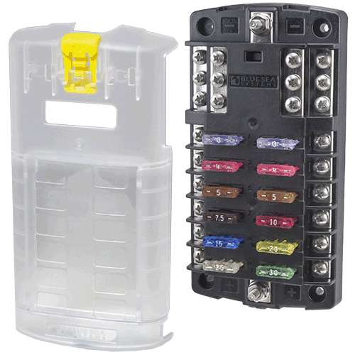 Littelfuse 880066 Fuse Panel for 12 x ATO/ATC fuses