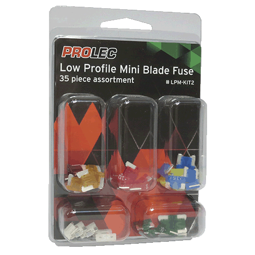 Low Profile Mini Fuse Kit 35 piece assortment | Genuine & Latest Product
