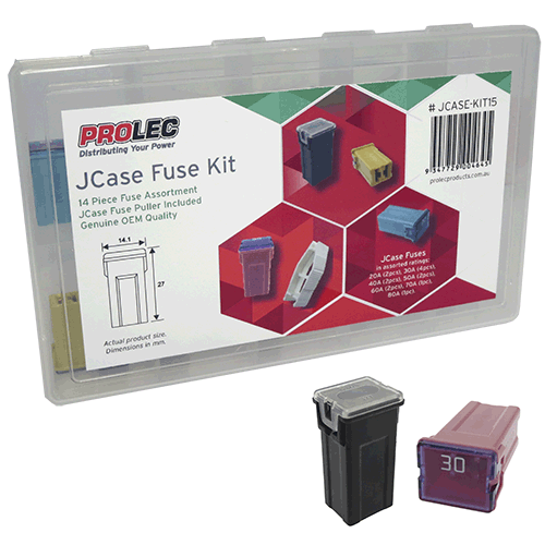 JCase Fuse Kit Assortment 15 piece | Genuine & Latest Product