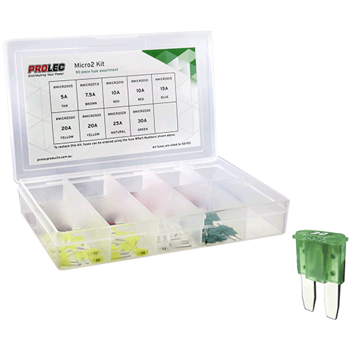 Micro2 Fuse Kit Assortment 90 pieces | Genuine & Latest Product