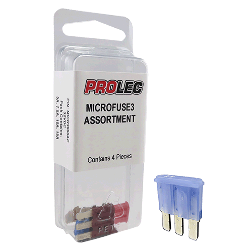 Micro3 Fuse Kit Assortment 4 pieces | Genuine & Latest Product