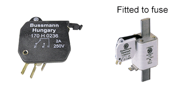 Microswitch for Bussmann Fuses Type T indicator