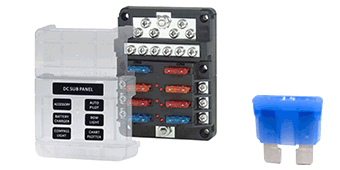 Multi Pole Fuse Panels for ATO/ATC Fuses