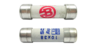 10 x 38mm Ultra Rapid Fuses