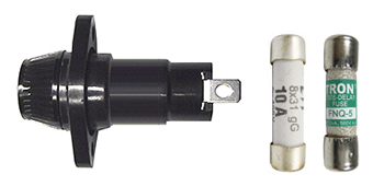 Panel Mount Fuse Holders for 10 x 38mm Fuses
