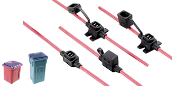 Inline Fuse Holders for JCase Fuses