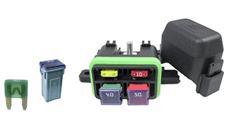 Power Distribution Module for 4 Fuses