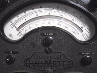 Picture of original Swe-Check Analogue Multimeter