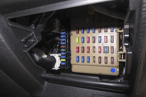 Car fuse box