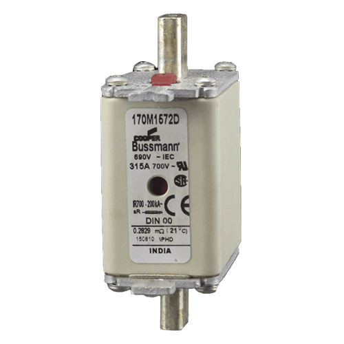 Bussmann 170M NH Fuses Size 00 700VAC aR | Genuine & Latest Product