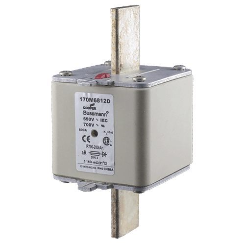 Bussmann 170M NH Fuses Size 3 700VAC aR | Genuine & Latest Product