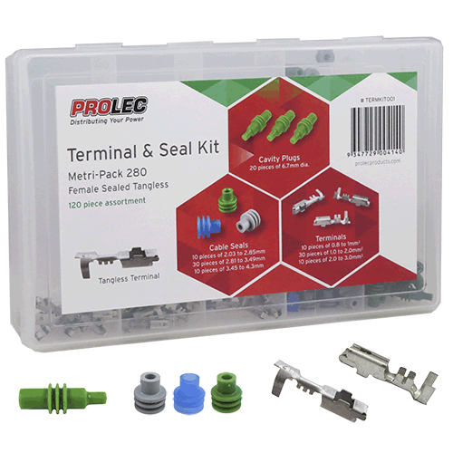 Delphi Metri-Pack 280 Female Tangless Terminal kit