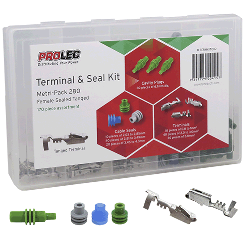 Delphi Metri-Pack 280 Female Tanged Terminal kit