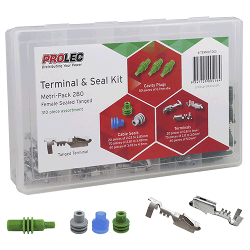 Delphi Metri-Pack 280 Female Tanged Terminal kit