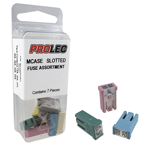 Slotted MCase Fuse Kit Assortment 7 piece