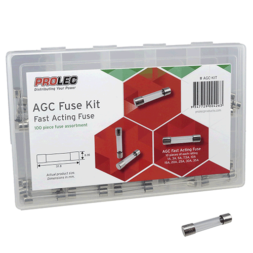 AGC Fuse Kit 100 piece assortment | Genuine & Latest Product