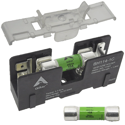 Adler BH114-1C Fuse Block for 10x38mm fuses