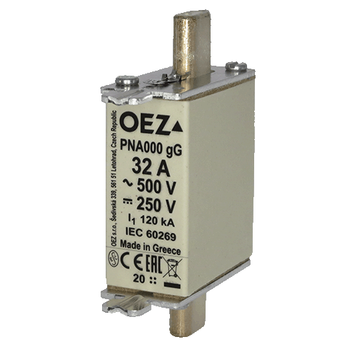 NH Fuses Size 000 500VAC 250VDC gG