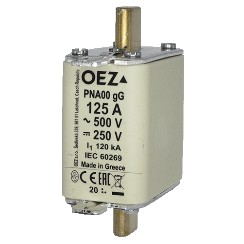NH Fuses Size 00 500VAC 250VDC gG