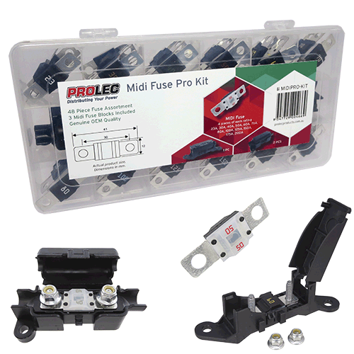 MIDI Fuse Kit 51 piece assortment