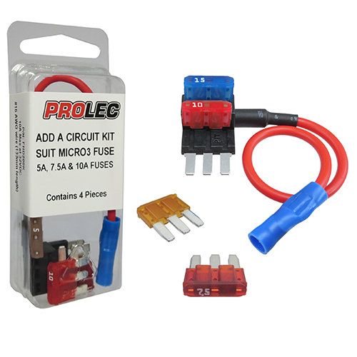 Add-A-Circuit Holder Kit for Micro3 fuses