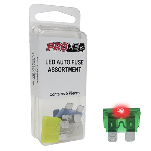 ATO/ATC Indicating Fuse Kit 5 piece assortment