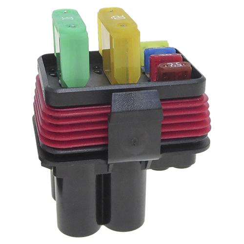 GEP SC42-2014A-A001 Fuse Block for 4 Mini & 2 Maxi fuses