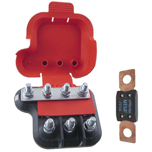 Bussmann LMG 3 Pole Fuse Holder for AMG/MEGA fuses