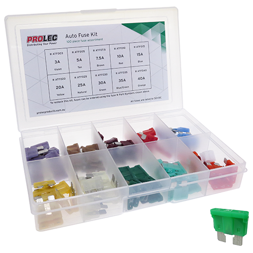 ATO/ATC Fuse Kit 100 piece assortment