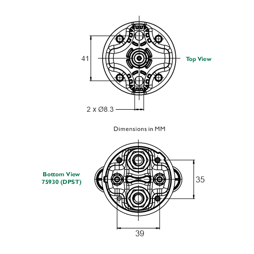 Littelfuse 75930 Battery Switch Dimensions Part 2