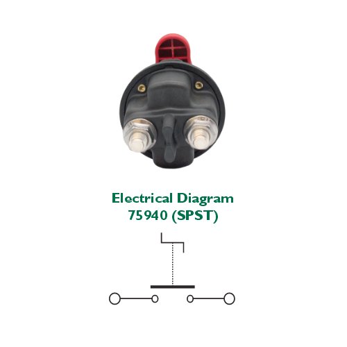 Littelfuse 75940 Battery Switch Circuit Diagram