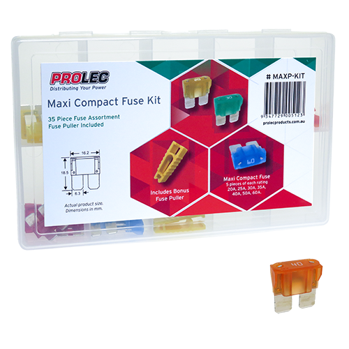 Maxi Compact Fuse Kit 35 piece assortment