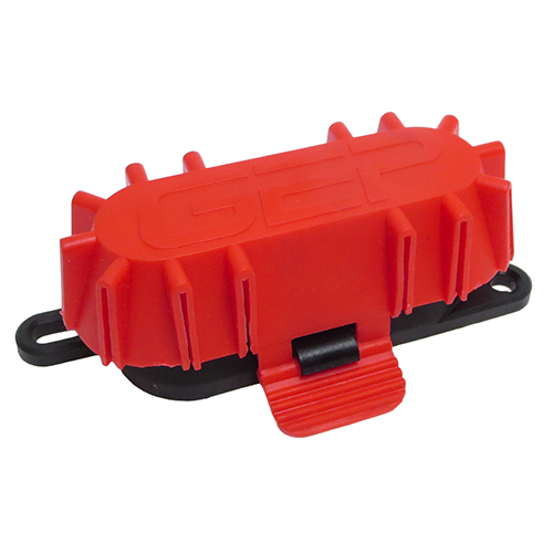 GEP MFH-M11-SR Fuse Block with Flexible Cover Closed