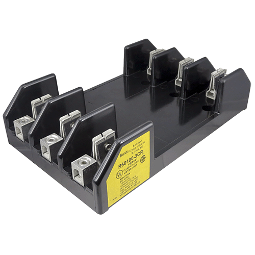 Bussmann R600 Fuse Blocks & Bases for Class R Fuses