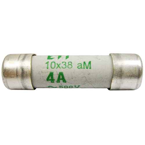 10x38mm Fuses 400V to 500VAC Type aM