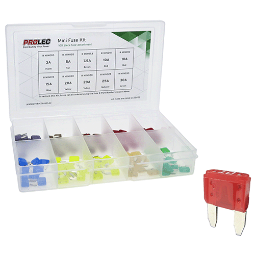 Mini Fuse Kit 100 piece assortment | Genuine & Latest Product