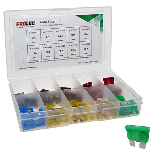 ATO/ATC Fuse Kit 100 piece assortment