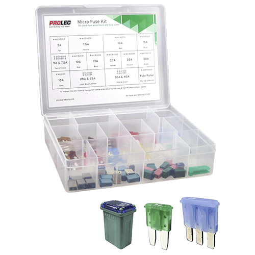 Automotive Micro Fuse Kit 136 piece assortment | Genuine & Latest Product